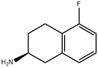 2-Naphthalenamine,5-fluoro-1,2,3,4-tetrahydro-,(S)-(9CI) Structure