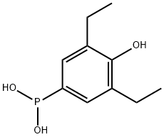 Phosphonous acid, (3,5-diethyl-4-hydroxyphenyl)- (9CI) 结构式