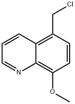 5-氯甲基-8-甲氧基喹啉, 740797-41-5, 结构式