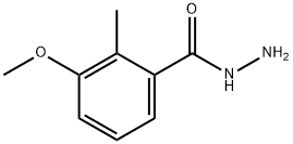 Benzoic acid, 3-methoxy-2-methyl-, hydrazide (9CI) 化学構造式