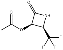 2-Azetidinone,3-(acetyloxy)-4-(trifluoromethyl)-,(3R,4R)-(9CI)|