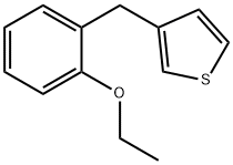 Thiophene, 3-[(2-ethoxyphenyl)methyl]- (9CI) 结构式