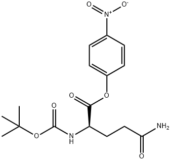 BOC-D-GLN-ONP Structure