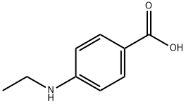 4-(ETHYLAMINO)BENZOIC ACID Structure