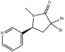 3,3-DibroMo Cotinine,74093-56-4,结构式