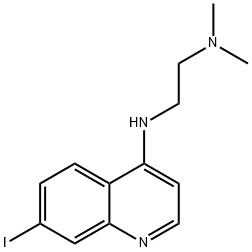 4-(dimethylaminoethylamino)-7-iodoquinoline,74094-83-0,结构式