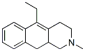 Benz[g]isoquinoline, 5-ethyl-1,2,3,4,10,10a-hexahydro-2-methyl- (9CI) Structure