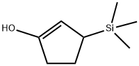 1-Cyclopenten-1-ol, 3-(trimethylsilyl)- (9CI) 结构式