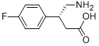 (R)-4-AMINO-3-(4-FLUOROPHENYL)BUTANOIC ACID