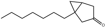 Bicyclo[3.1.0]hexan-3-one, 1-heptyl- (9CI) Structure