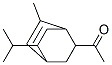 8-isopropyl-6-methylbicyclo[2.2.2]oct-5-en-2-yl methyl ketone Struktur