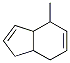 3a,4,7,7a-テトラヒドロ-4-メチル-1H-インデン 化学構造式