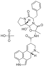 Ergotaminine methanesulfonate Struktur