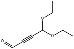4,4-ジエトキシ-2-ブチン-1-アール 化学構造式