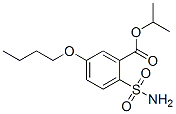 5-Butoxy-2-sulfamoylbenzoic acid isopropyl ester Structure