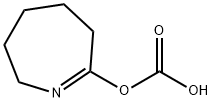 2H-Azepin-7-ol,3,4,5,6-tetrahydro-,hydrogencarbonate(ester)(9CI) 化学構造式