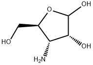D-Ribofuranose, 3-amino-3-deoxy- (9CI) Structure