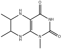 2,4(1H,3H)-Pteridinedione, 5,6,7,8-tetrahydro-1,6,7-trimethyl- (9CI)|