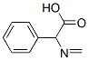 Benzeneacetic acid, alpha-(methyleneamino)- (9CI) 化学構造式