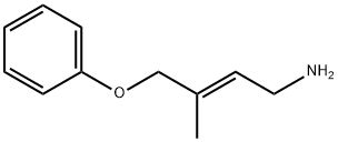 2-Buten-1-amine,3-methyl-4-phenoxy-,(E)-(9CI) 结构式