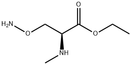 Serine, O-amino-N-methyl-, ethyl ester (9CI) Struktur