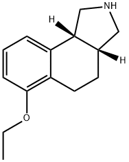 1H-Benz[e]isoindole,6-ethoxy-2,3,3a,4,5,9b-hexahydro-,(3aR,9bR)-(9CI) 结构式