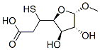 alpha-D-Xylofuranoside,methyl5-thio-,5-acetate(9CI) Structure