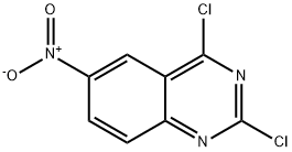 2,4-二氯-6-硝基喹唑啉 结构式