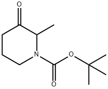 N-BOC-2-甲基-3-哌啶酮,741737-30-4,结构式