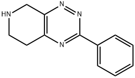 3-Phenyl-5,6,7,8-tetrahydro-pyrido[4,3-e][1,2,4]triazine 结构式