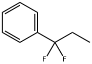 (1,1-Difluoropropyl)benzene Structure