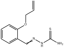 o-(Allyloxy)benzaldehyde thiosemicarbazone Structure