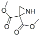 3,3-Diaziridinedicarboxylicacid,1-methyl-,monomethylester,(1alpha,2beta,3alpha)-(9CI) Structure