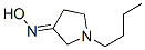 3-Pyrrolidinone,1-butyl-,oxime(9CI) Structure