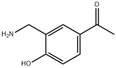 Ethanone, 1-[3-(aminomethyl)-4-hydroxyphenyl]- (9CI) 结构式