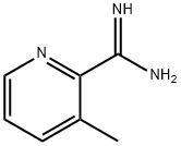 2-Pyridinecarboximidamide,3-methyl-(9CI) 化学構造式