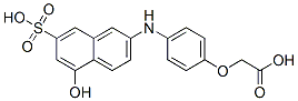 74203-93-3 4-(5-hydroxy-7-sulpho-2-naphthylamino)phenoxyacetic acid