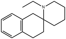 Spiro[naphthalene-2(1H),2-piperidine], 1-ethyl-3,4-dihydro- (9CI) 结构式