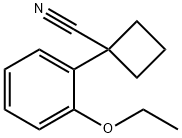 Cyclobutanecarbonitrile, 1-(2-ethoxyphenyl)- (9CI) 化学構造式