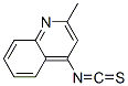 Quinoline, 4-isothiocyanato-2-methyl- (9CI) Structure