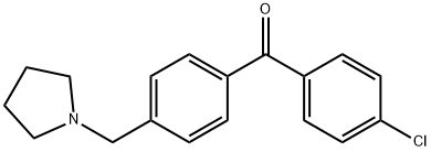 4-CHLORO-4'-PYRROLIDINOMETHYL BENZOPHENONE