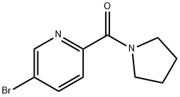 (5-Bromopyridin-2-yl)(pyrrolidin-1-yl)methanone|1-(5-溴砒啶-2-基羰基)吡咯啉