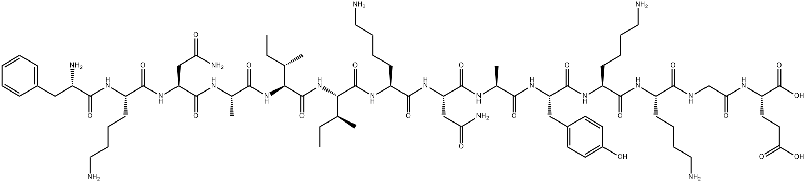 BETA-ENDORPHIN (18-31) (HUMAN),74216-35-6,结构式