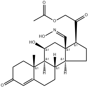Aldosterone 18-OxiMe 21-Acetate, 74220-49-8, 结构式