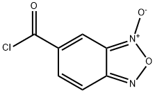 2,1,3-Benzoxadiazole-5-carbonyl chloride, 3-oxide (9CI) Structure