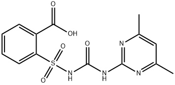 嘧磺隆酸, 74223-56-6, 结构式