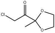 Ethanone, 2-chloro-1-(2-methyl-1,3-dioxolan-2-yl)- (9CI),74225-73-3,结构式