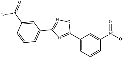 3,5-Bis(3-nitrophenyl)-1,2,4-oxadiazole Struktur