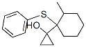 1-[2-Methyl-1-(phenylthio)cyclohexyl]cyclopropanol Structure