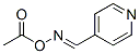 (E)-4-Pyridinecarbaldehyde O-acetyl oxime 结构式